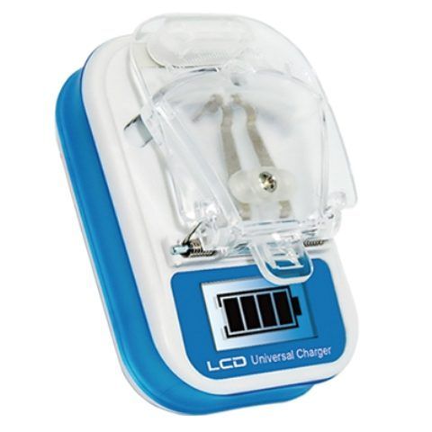 Carregador Universal De Bateria Lcd Bivolt